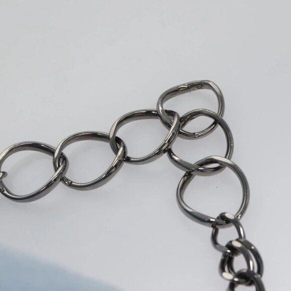 CHANEL Chain Shoulder Bag Blue CC Auth PP307V - Picture 8 of 15